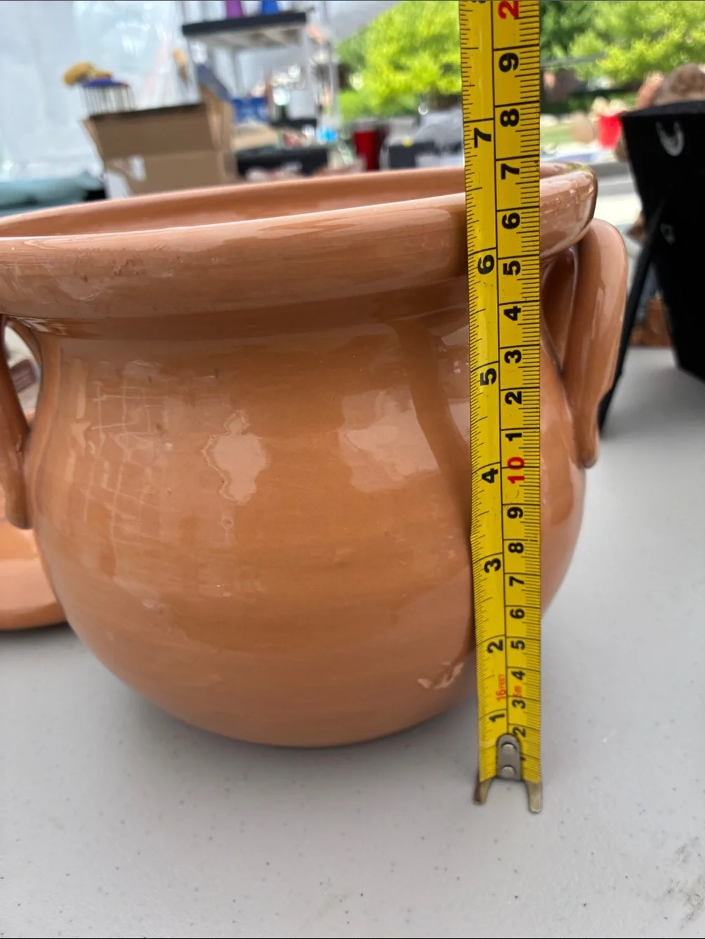 Pier 1 glazed ceramic